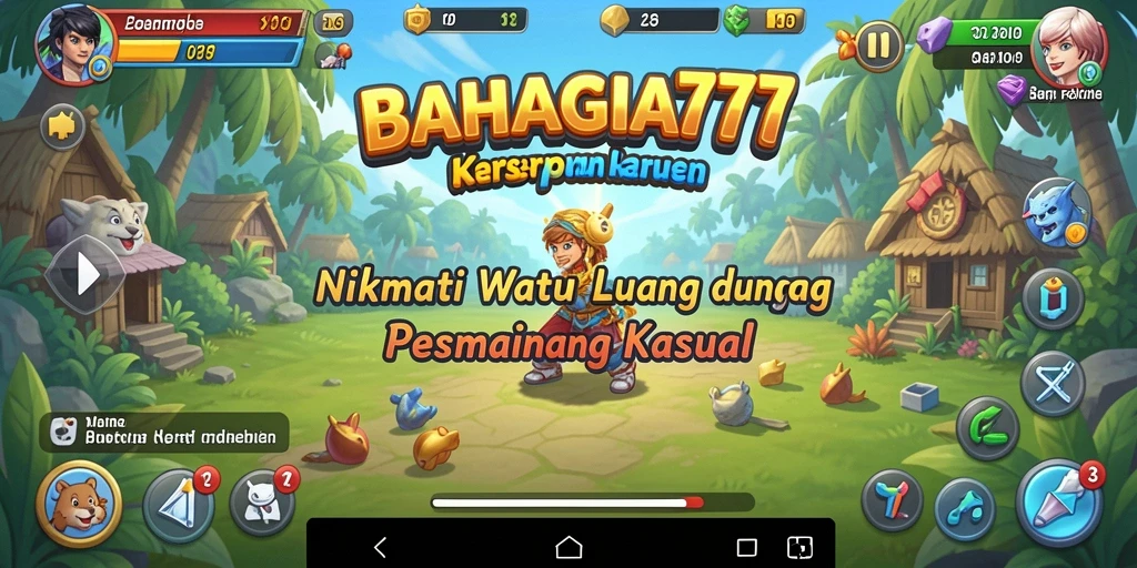 Tampilan Gameplay Seru dan Mengasyikkan di BAHAGIA777.