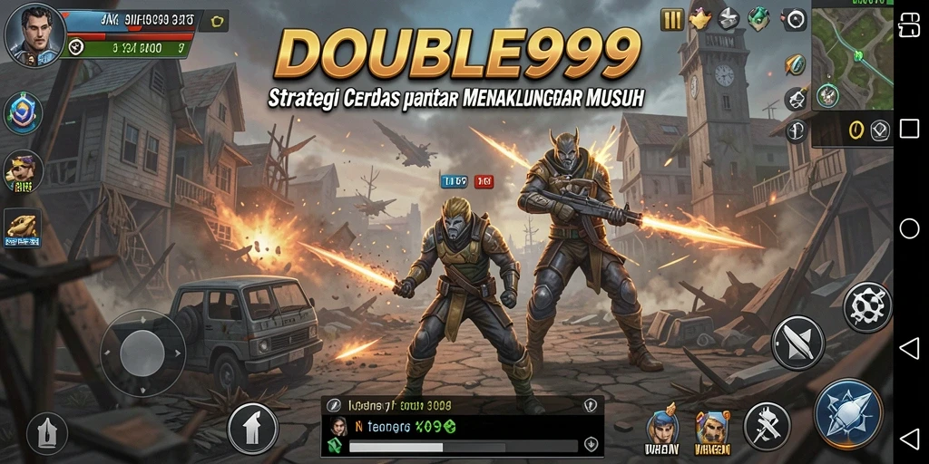 Tampilan menarik dengan pertempuran strategi yang intens.