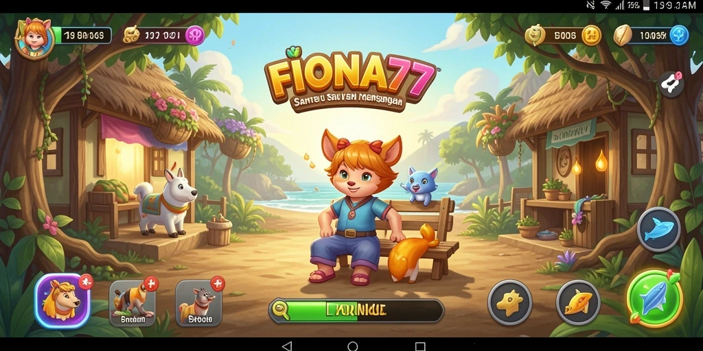 Tampilan gameplay FIONA77 yang mengasyikkan dan penuh warna.