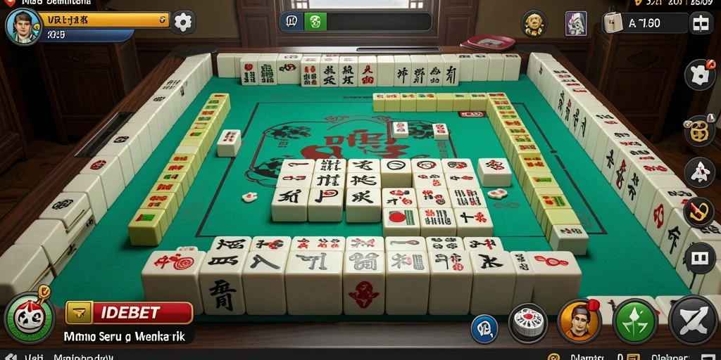 Tangkapan layar gameplay Mahjong yang menarik di IDEBET.