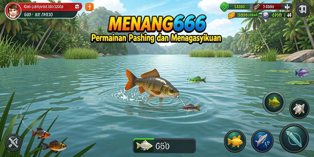 Tangkapan ikan besar yang menegangkan di MENANG666.
