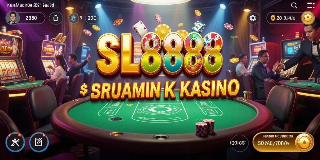 Tampilan gameplay seru dan menarik dari SL888 yang mengundang pemain.