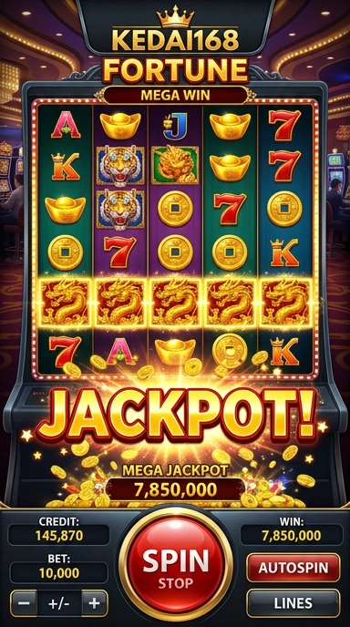 Screenshot antarmuka pengguna kedai168 yang intuitif.